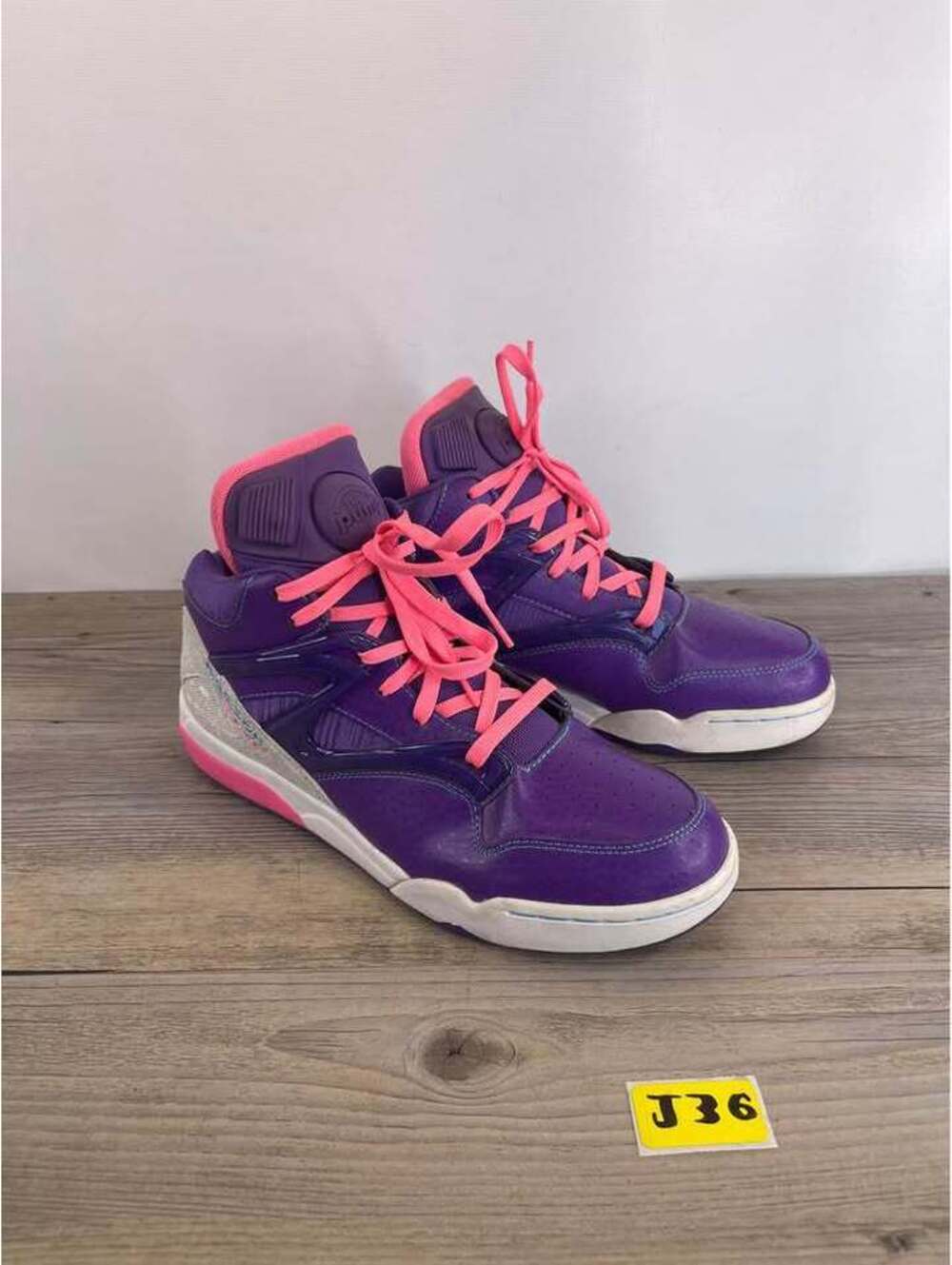 Reebok The Pump Omni Lite Purple Pink Women Shoes Size 7 J97514